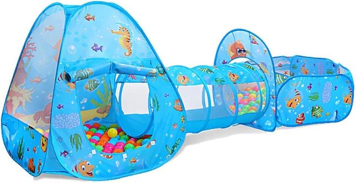 Actual product image Benebomo Pop-up play tent with tunnel