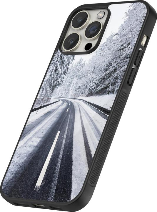 Image du produit PhoneLook Coque Silicone rigide noir Winter 22 Snowy Road (Apple iPhone 12 Pro Max)