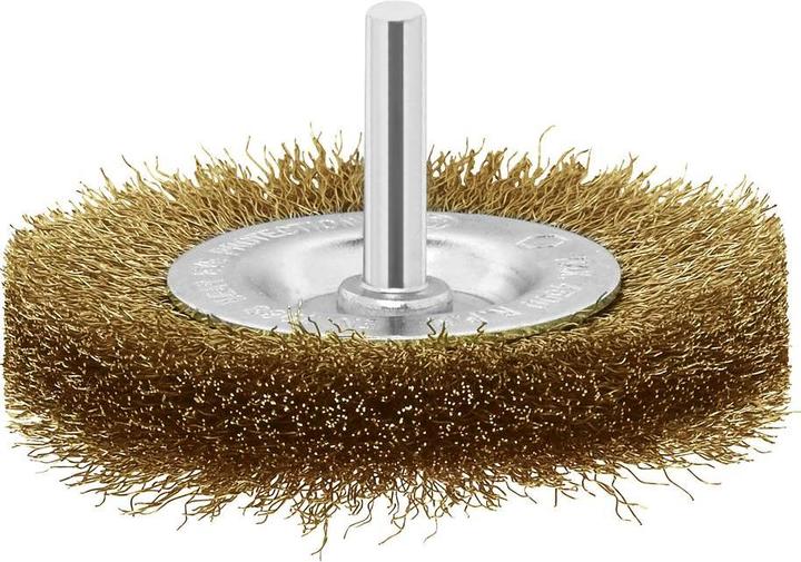 Produktbild Bosch Zubehör Scheibenbürsten für Bohrmaschinen – Gewellter Draht, vermessingt, 75 mm