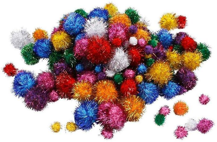 Produktbild Creativ Company Pompon mehrfarbig, 300 g