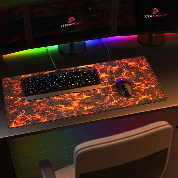 Immagine prodotto CSL Tappetino per mouse da gioco, XXL, tappetino per mouse, 900 x 400 x 3 mm, tappetino da tavolo (XXL)