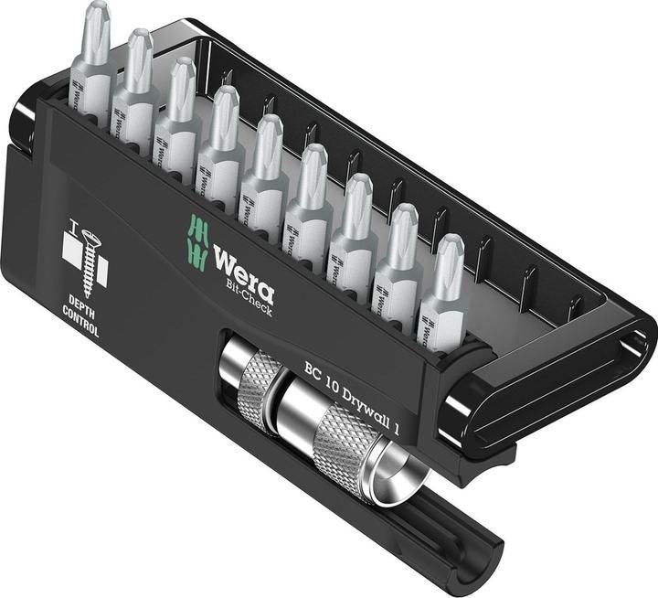 Productafbeelding Wera BitCheck 10 Drywall 1 (Cross Phillips PH)