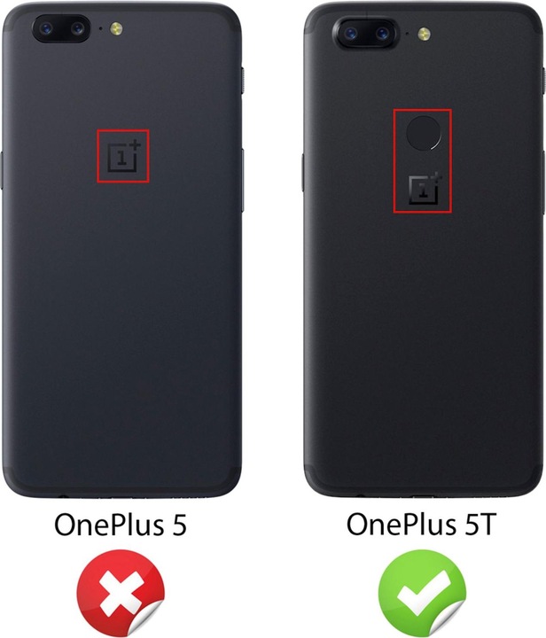 Actual product image Nalia Mobile phone cover (OnePlus 5T)