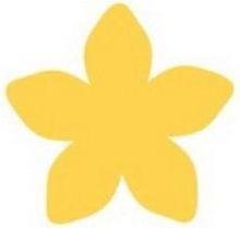 Produktbild DP Craft Dekorativer Locher 2,5 cm Blütenblatt