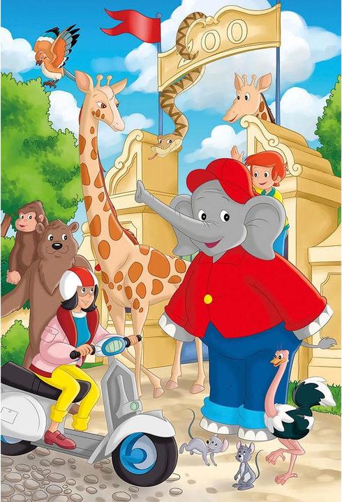 Image du produit Schmidt Spiele Benjamin Blümchen, Au zoo (24 pièces)