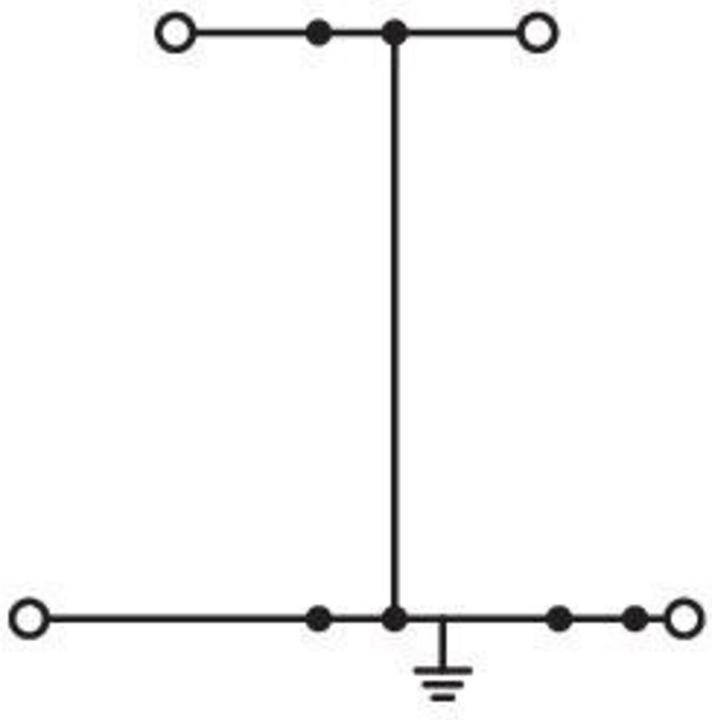Produktbild Wago Klemmenleiste doppelt 2,5mm2 grün/gelb