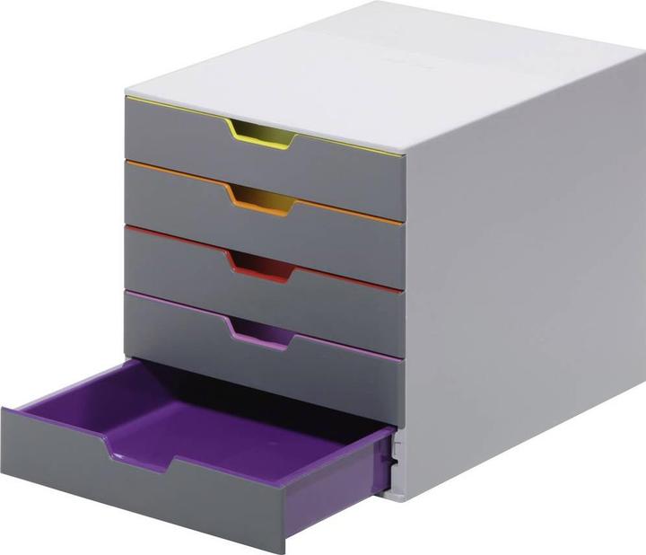 Produktbild Durable Schubladenbox Varicolor 5 (A4)
