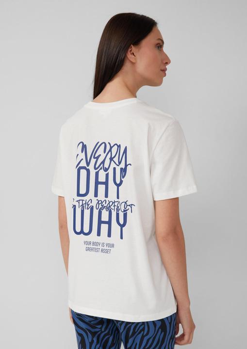 Produktbild S.Oliver T-Shirt T-Shirt mit Front- und Rückenprint (42)