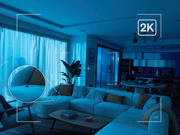 Actual product image Philips Hue Secure Kamera 2k Desktop