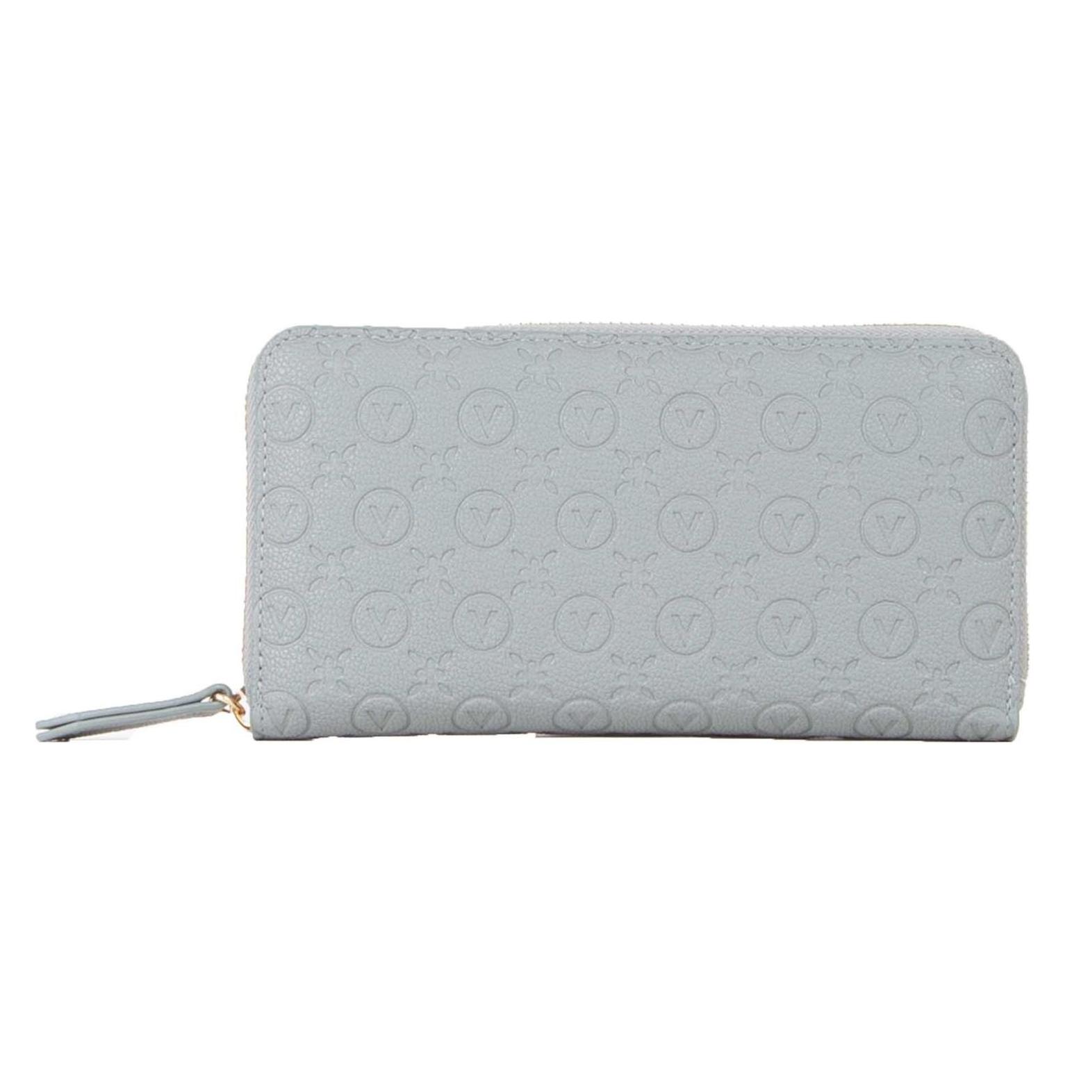 Valentino, Damen, Portemonnaie, Samba Re Zip Around Wallet, Grau