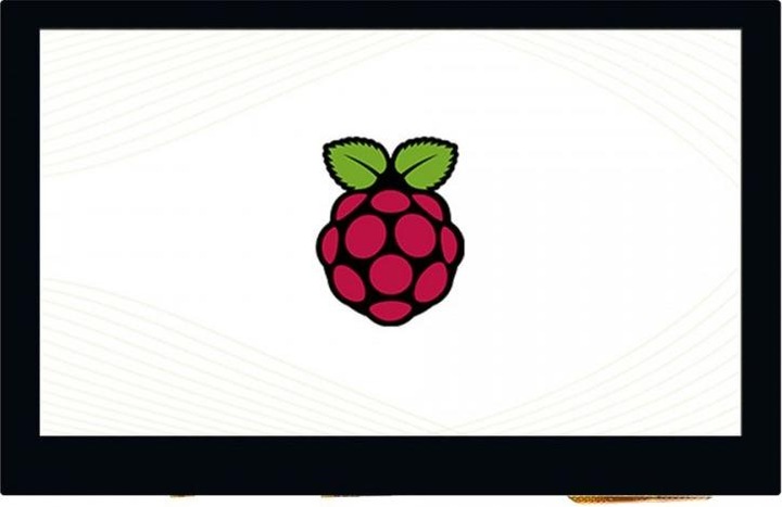 Actual product image WaveShare 4.3inch Capacitive Touch Display for Raspberry Pi DSI Interface 800×480