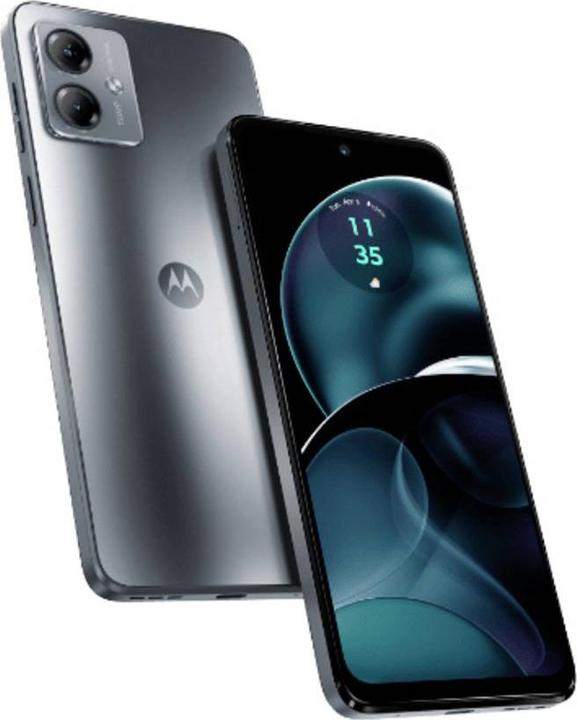 Actual product image Motorola Moto G14 (128 GB, Steel grey, 6.50", Dual SIM, 4G)