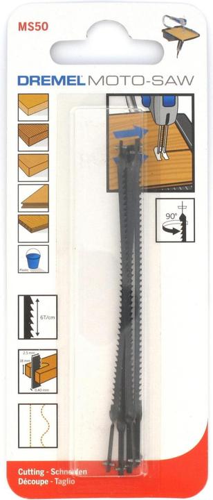 Image du produit Dremel Lame de scie à bois polyvalente (5 pièces)