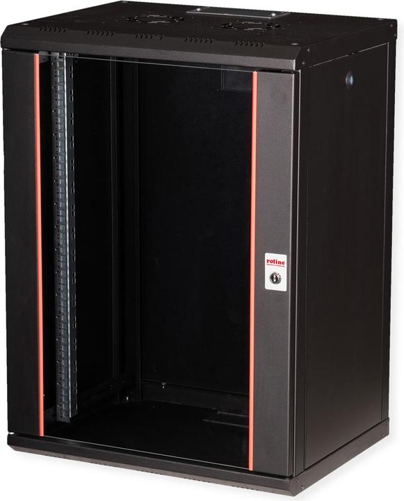 Actual product image Roline 19-inch wall-mounted housing Pro 16 U (16 RU, 19 inch rack)