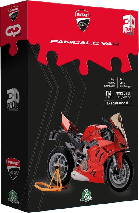 GED Motorsport Puzzle 3D Ducati Panigale V4 120pz