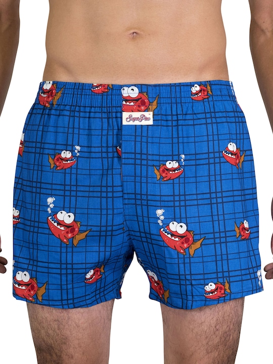 Produktbild Sugar Pine Boxer Webboxershorts weit Motive Print (M)