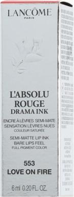 Produktbild Lancôme L'Absolu Rouge Drama Ink 553 Love on Fire (553 Love on Fire)