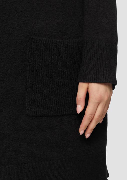 Produktbild S.Oliver Strickjacke Lange Strickjacke mit Rippbündchen (50)