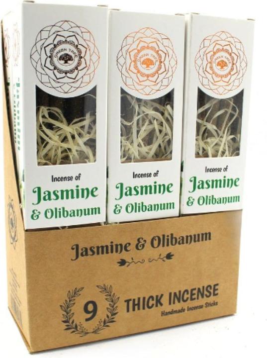 Actual product image Saraswati Incense sticks Green Tree Jasmine.RS633