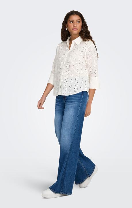 Produktbild JdY Normal geschnitten Hemdkragen Lange Ärmelbündchen Voluminöser Armschnitt Hemd Hemd (M)