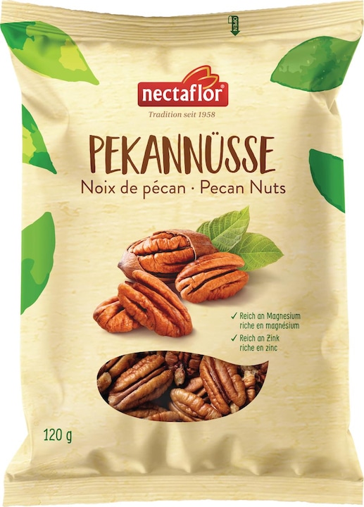 Actual product image Nectaflor Pecan nuts (120 g)