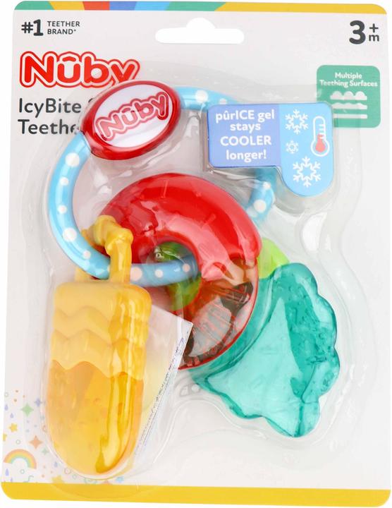 Image du produit Nuby Beissring mit Eisgel Früchte
