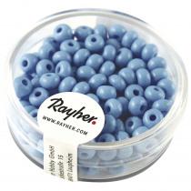 Produktbild Rayher Indianer-Perlen, 4, 5 mm ø, hellblau, 17 g