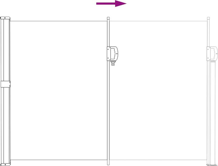 Image du produit vidaXL Einziehbare Markise (3 m)