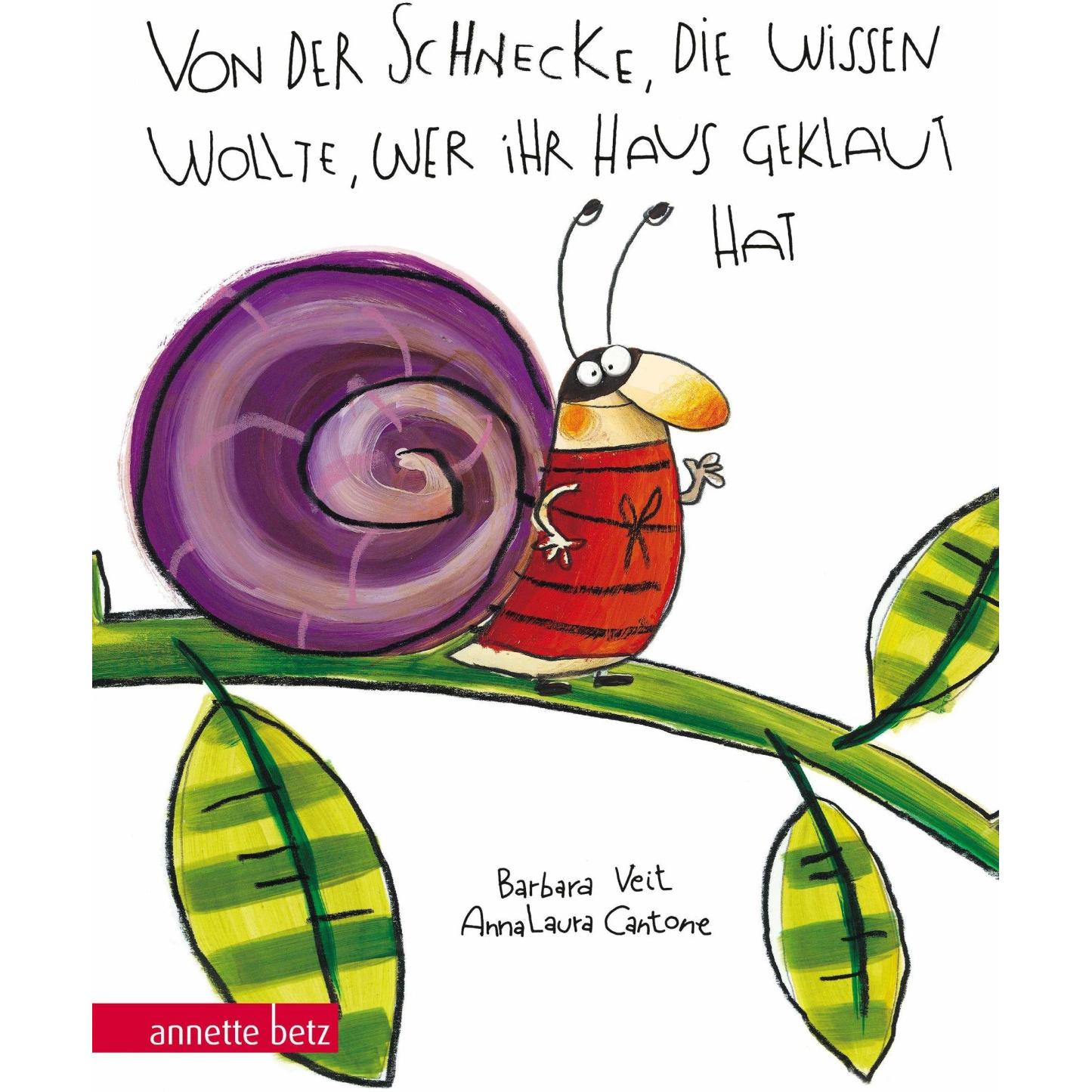 Von der Schnecke, die wissen wollte, wer ihr Haus geklaut hat, Kinderbücher von Barbara Veit-Mayall