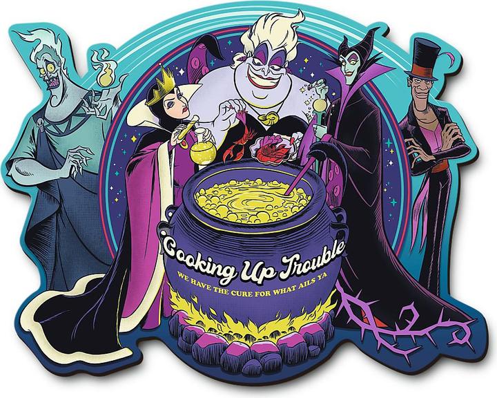 Immagine prodotto Trefl Puzzle in legno forma speciale 500 + 5 - Disney Villains (505 pezzi)