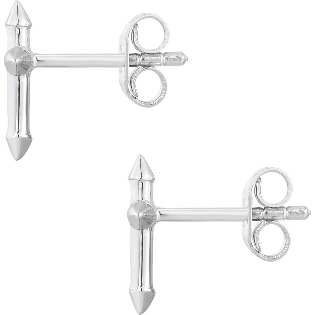 Thumbnail - Glanzstücke München, Ohrringe, Damen Kreuz Sterling Silber Silber - 33844, (Sterling Silber)