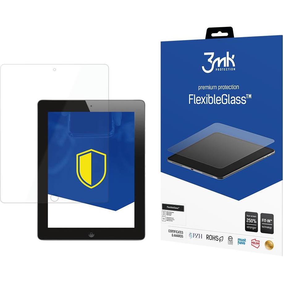 3MK FlexibleGlass (1 Stück, iPad 4), Tablet Schutzfolie