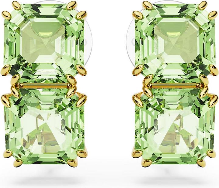 Image du produit Swarovski Clips d'oreilles Millenia taille coussin en or (Métal Swarovski)