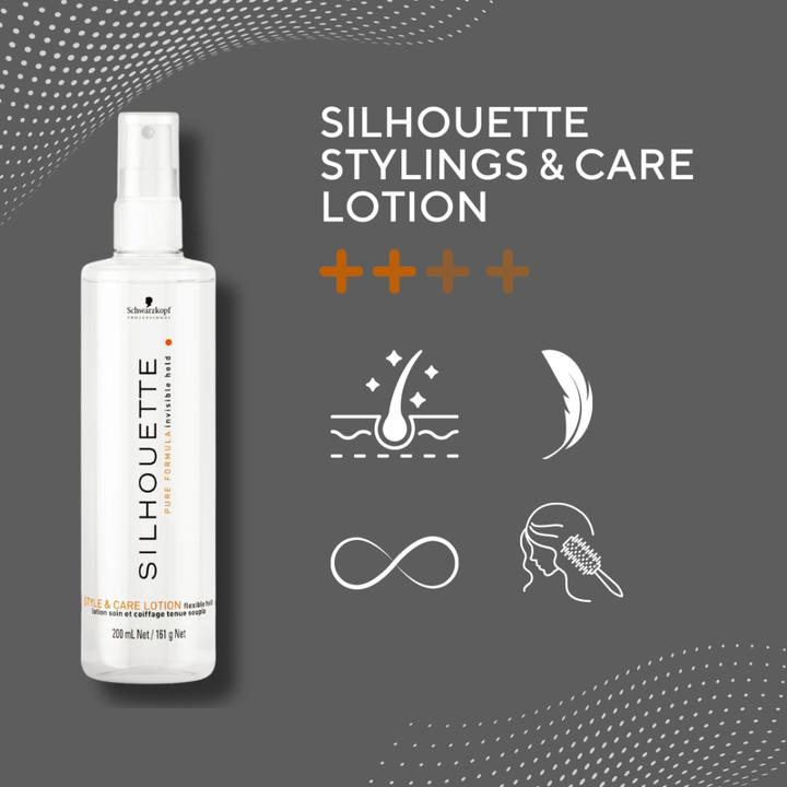 Produktbild Schwarzkopf Silhouette Styling & Care Lotion (200 ml)