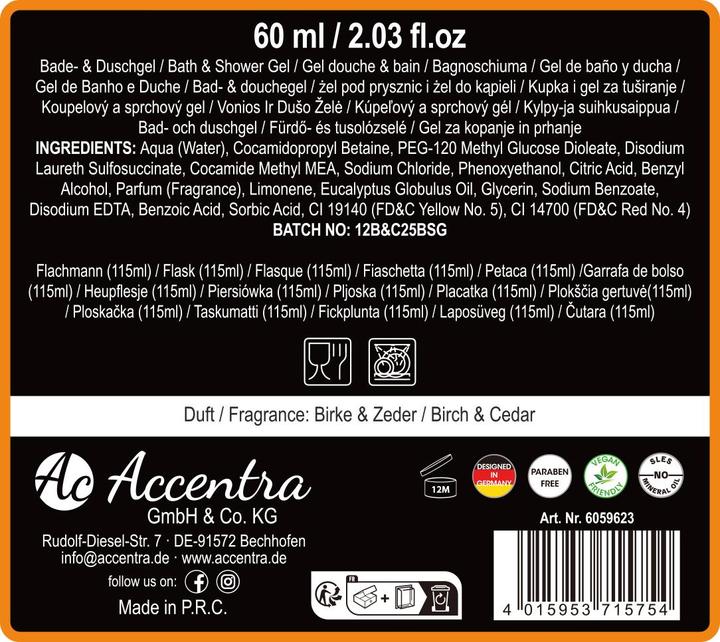 Actual product image Accentra Men's Collection (Shaving set)