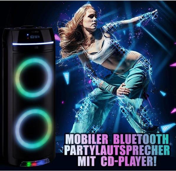Produktbild Reflexion Bluetooth-Lautsprecher mit CD (10 h, Netzbetrieb, Batteriebetrieb)