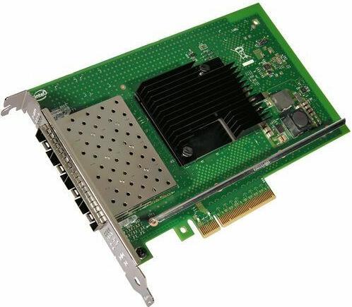 Actual product image Intel X710-DA4FH 10GbE Ethernet Server Adapter 4 Ports Direct Attach Dual Port Copper PCIe 3.0 (PCI Express 3.0 x8)