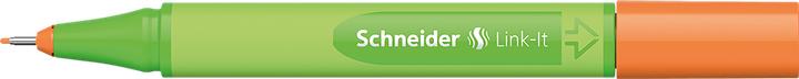 Actual product image Schneider Fineliner Link-It - Orange (Orange, 1 x)