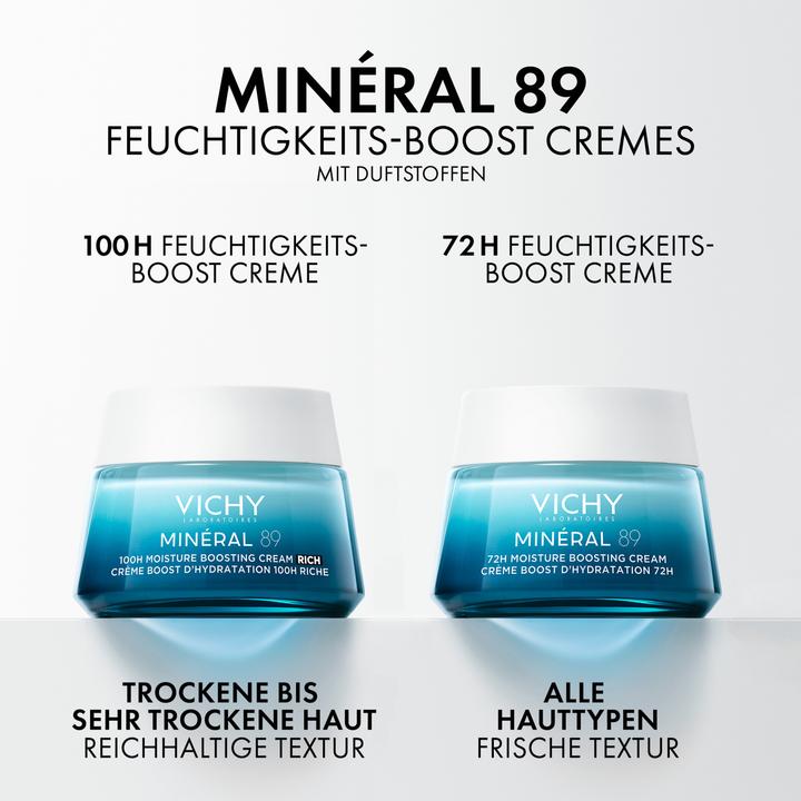 Produktbild Vichy Minéral 89 100h Feuchtigkeits Creme (50 ml, Tagescreme, Nachtcreme)