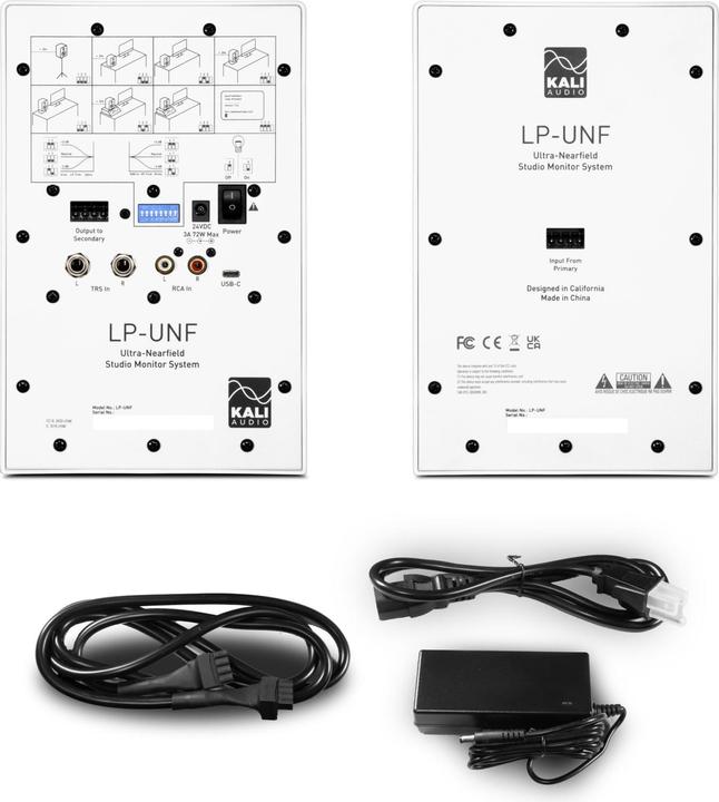 Actual product image Kali Audio LP-UNF (Pair) WHITE (Pair)