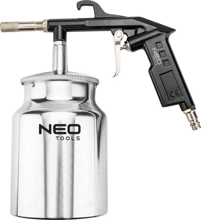 Actual product image Neo Sandblasting gun with 750 cc tank