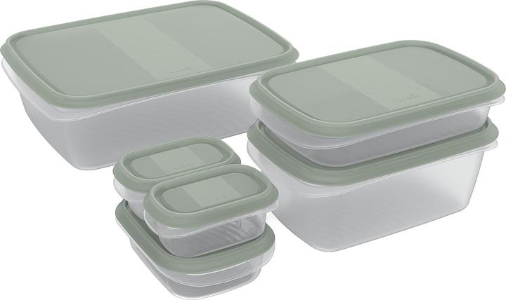 Produktbild Rotho Set Frischhaltedosen 6 tlg. ELEMENTS (2 l)