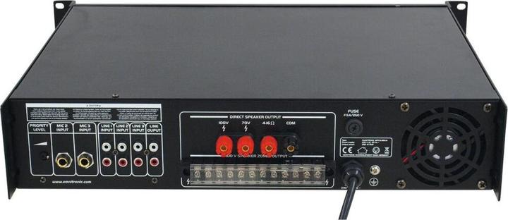 Actual product image Omnitronic MPVZ350.6 Mixing amplifier (Tube preamplifier)