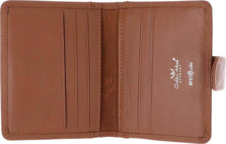 Produktbild Golden Head Polo Kreditkartenetui RFID Schutz Leder 8 cm