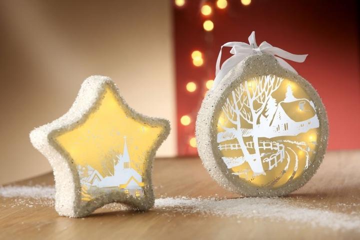 Gilde Boule en verre à LED