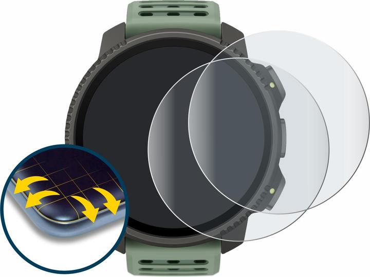 Productafbeelding BROTECT Fullscreen für Suunto Vertical 2 Schutzfolie Displayschutz Folie Matt Entspiegelungsfolie