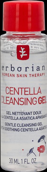 Image du produit Erborian Gentle Cleansing Gel Centella Clean sing Gel (Gel nettoyant doux) - Volume : 30 ml (Chiffons de nettoyage, 30 ml)