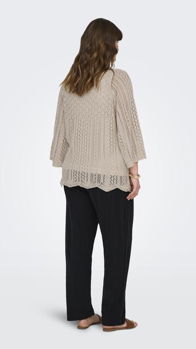 Produktbild Only Normal geschnitten Rundhals Plus Pullover Strickpullover (46, 48)