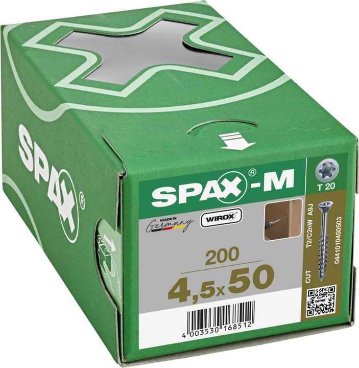 Image du produit Spax Senkkopf T-Star Plus T20 Teilgewinde Cut Wirox