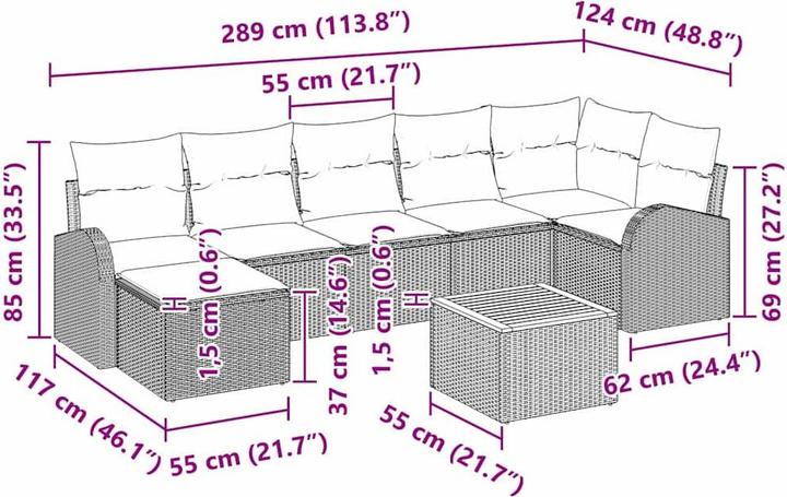 Produktbild vidaXL Rosie
